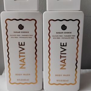 Native Sugar Cookie Body Wash - White and Gold